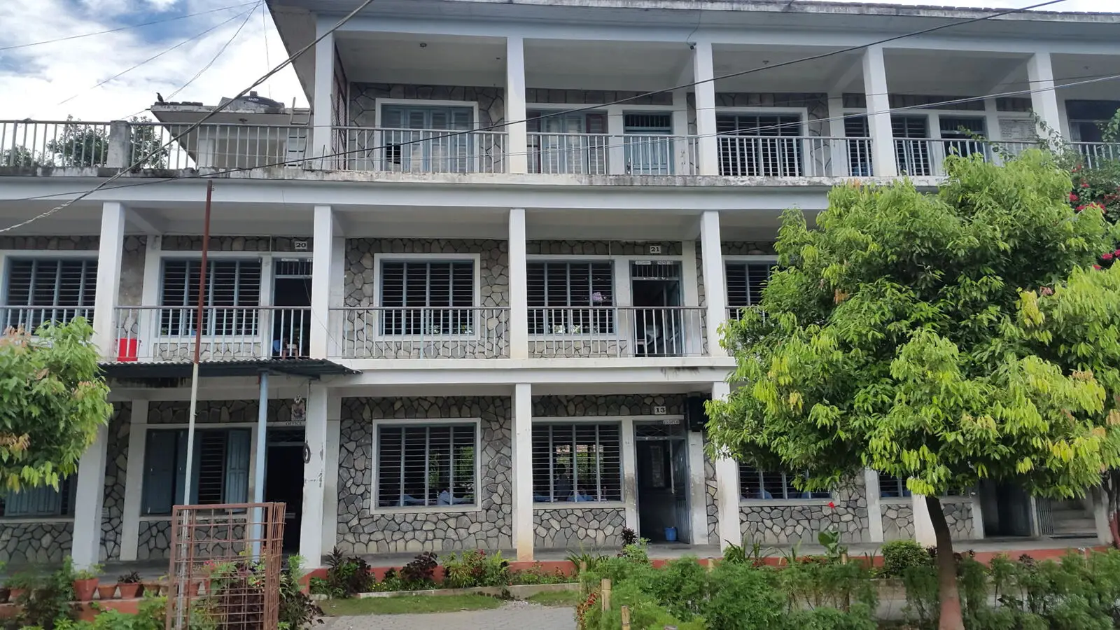 Three-storey academic block