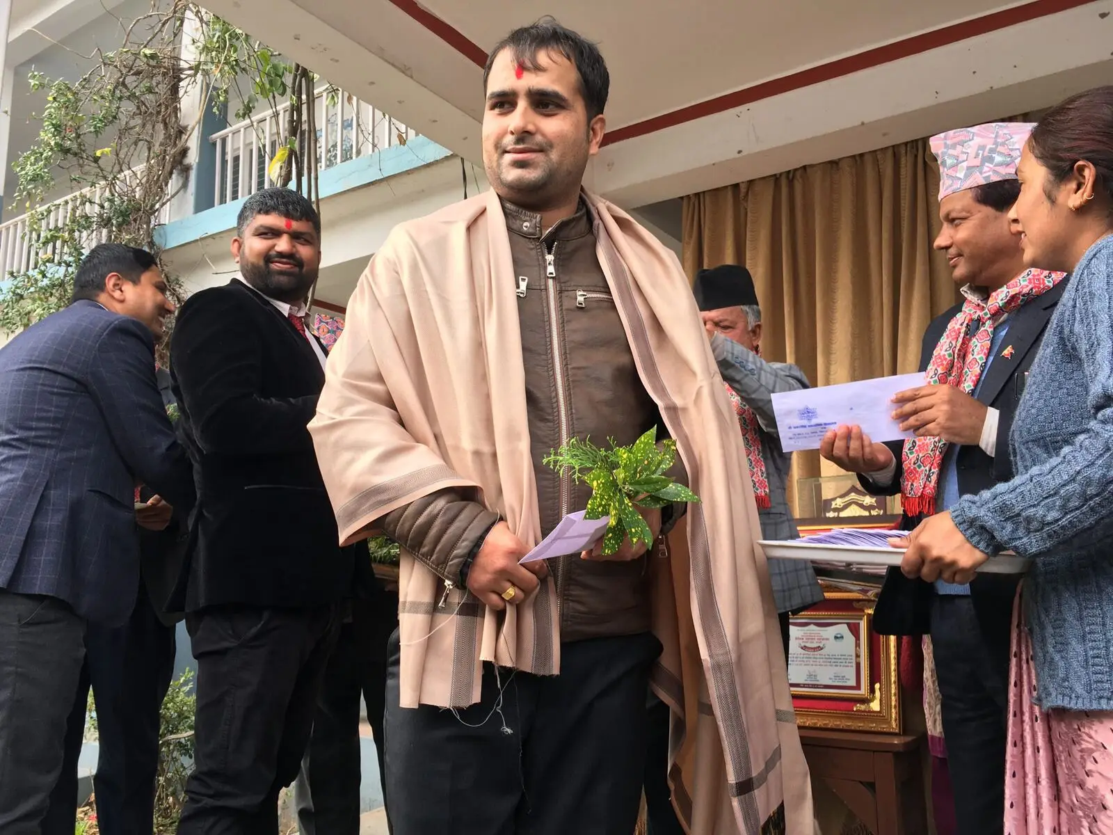 Felicitation ceremony
